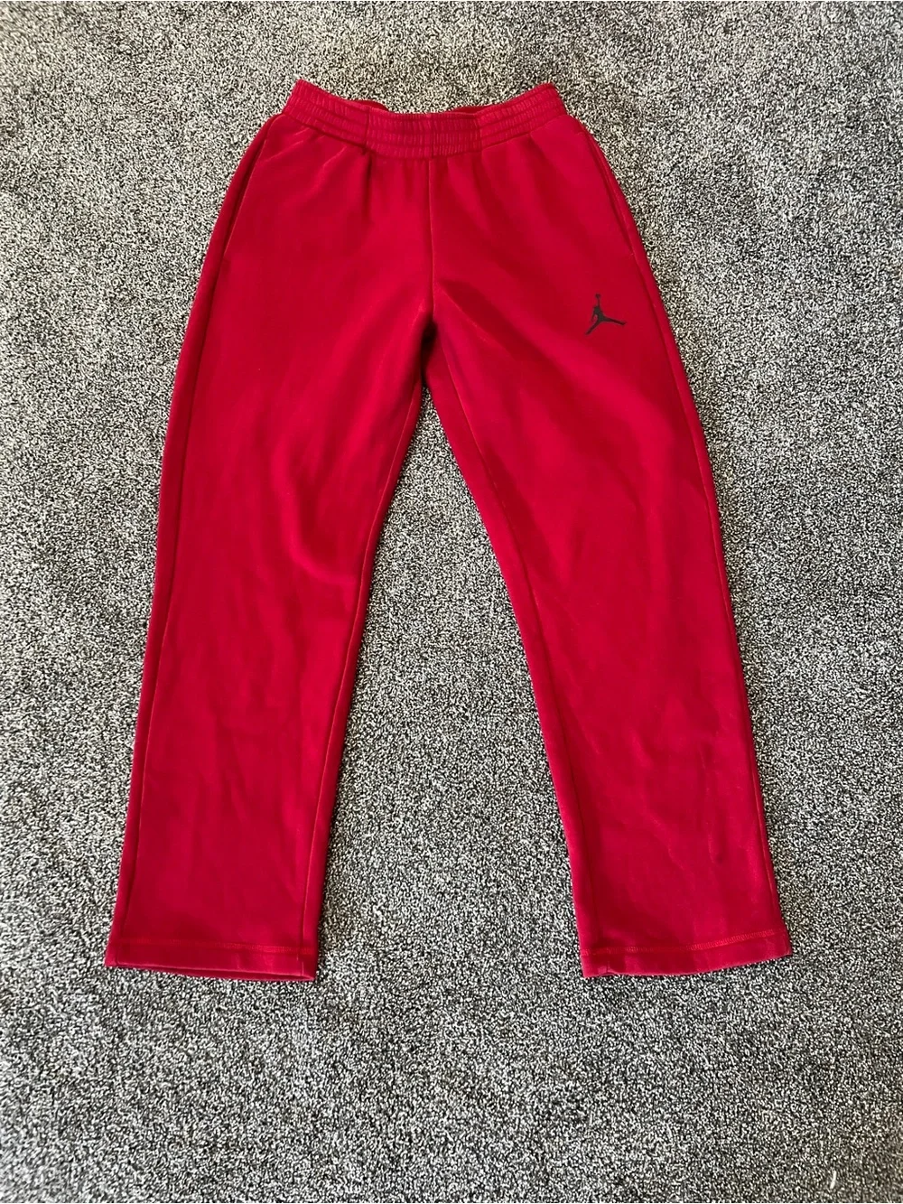 Air Jordan Bright Red Pull-On Sweatpant